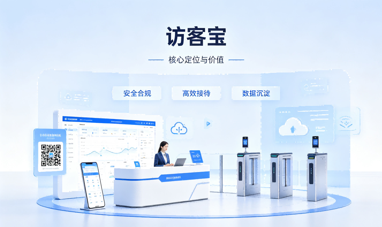 访客宝品牌全介绍：深耕智慧访客数字化，服务5万+园区/校园/政企客户