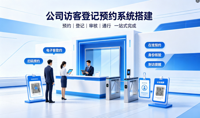 公司访客登记预约系统如何搭建?
