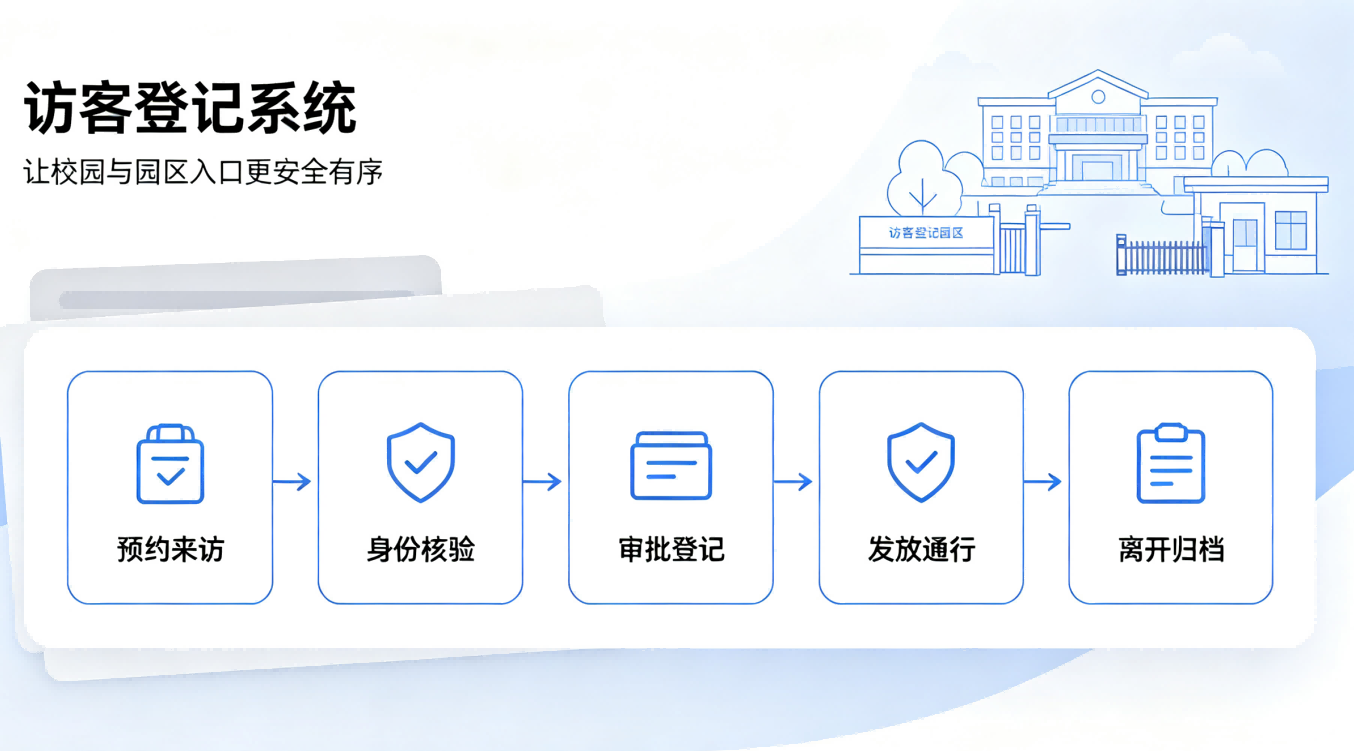 学校/园区采购访客登记系统必看：访客宝合规资质核查清单
