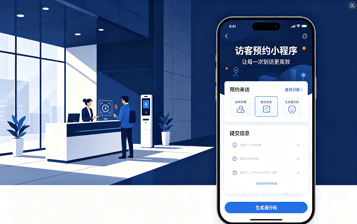 访客预约小程序是什么？轻量化线上来访报备工具科普